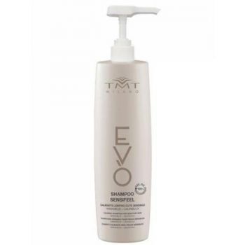Sampon Profesional Calmant pentru Scapul Sensibil TMT Milano EVO Sensifeel Shampoo, 1000 ml