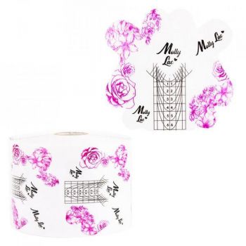 Set 100 sabloane Mollylac Purple Flowers de firma original