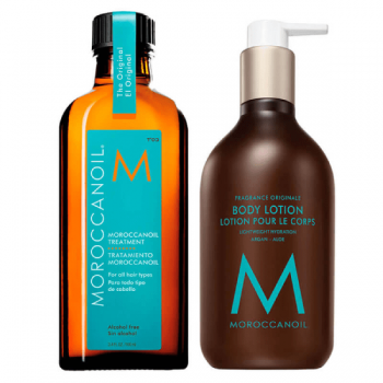 Set pentru par si corp Moroccanoil Dream Duo Hair&Body Original 100ml+360ml