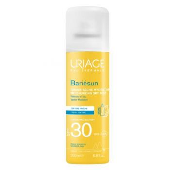 Spray uscat pentru protectie solara cu SPF 30 Bariesun, Uriage, 200 ml