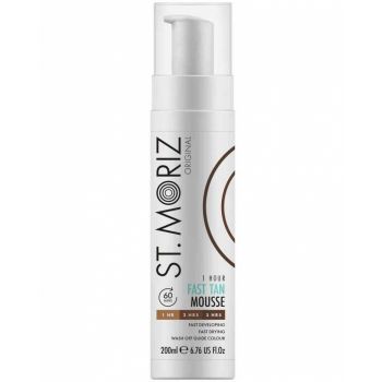 Spuma Autobronzanta Profesionala ST MORIZ cu Efect Rapid in 1 ora, 2 ore, 3 ore, 200 ml