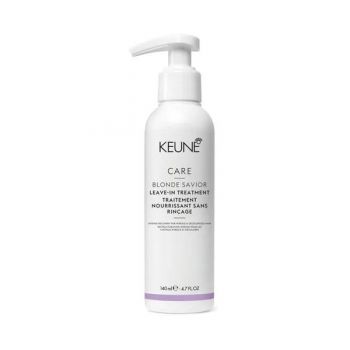 Tratament Leave-in pentru Par Blond Keune - Care Blonde Savior Leave-in Treatment, 140 ml ieftin