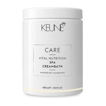 Tratament pentru Par Degradat - Keune Care Vital Nutrition SPA Creambath Nourishes Dry, Damaged Hair, 1000 ml