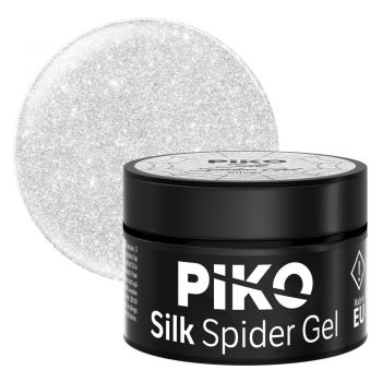 Gel de unghii PIKO silk spider gel Silver