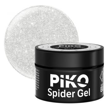 Gel de unghii PIKO spider gel silver