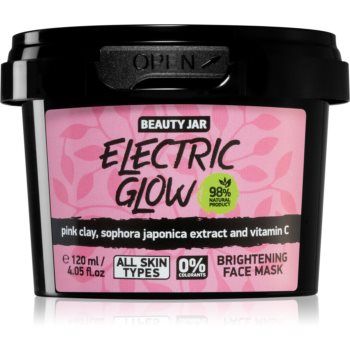 Beauty Jar Electric Glow masca pentru albirea tenului