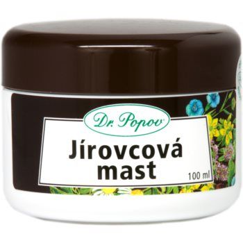 Dr. Popov Herbal ointments Horse chestnut unguent pentru alinarea durerilor și a înțepenirii articulațiilor