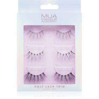 MUA Makeup Academy Half Lash Trio gene false