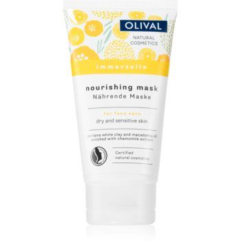 Olival Immortelle Nourishing Mask masca hranitoare pentru ten uscat și sensibil