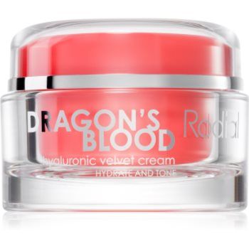 Rodial Dragon's Blood Velvet Cream Crema de față cu acid hialuronic pentru tenul uscat