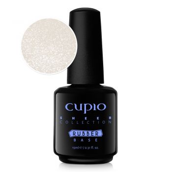 Rubber Base Sheer Collection - White Lace 15ml