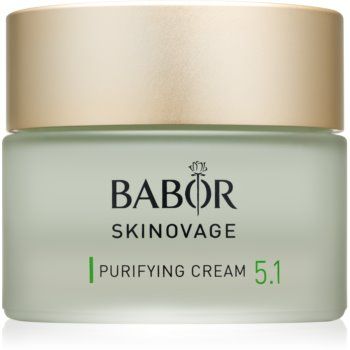 BABOR Skinovage Purifying Cream crema ce ofera luminozitate si hidratare pentru pielea problematica ieftina