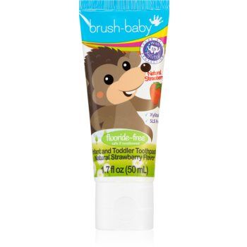 Brush Baby Strawberry pasta de dinti pentru copii căpșună
