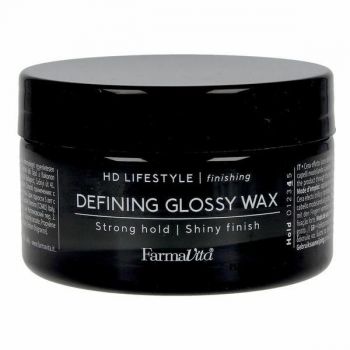 Ceara de par pentru fixare si forma cu aspect lucios, FarmaVita HD Life Style Defining Glossy Wax, 100 ml