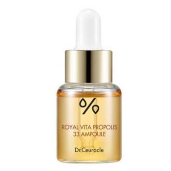 Fiola ce ofera stralucire si fermitate tenului, Royal Vita Propolis 33 Ampoule, 15 ml