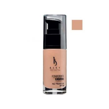 Fond de Ten Lichid KS64 KSky - Fondotinta Liquido, Nuanta KS642 Beige Clair, Mareleva, 30 ml ieftin