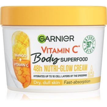 Garnier Body SuperFood cremă de corp, cu efect de iluminare cu vitamina C