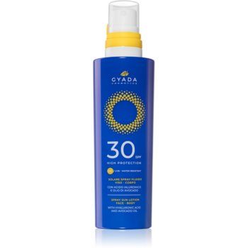 Gyada Cosmetics Solar High Protection crema de protectie pentru fata si corp SPF 30 de firma originala