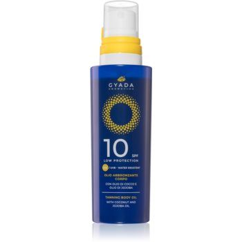 Gyada Cosmetics Solar Low Protection ulei pentru îngrijire și bronzare pentru corp