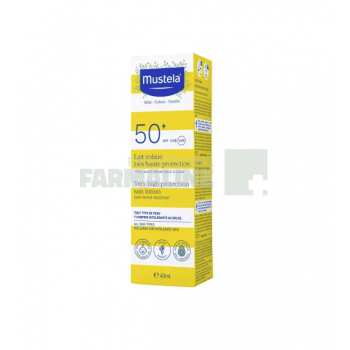 Mustela Lotiune protectie solara SPF50+ 40 ml