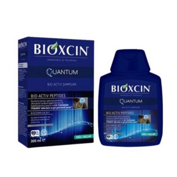 Samponul Bioxcin Quantum anti cadere a parului gras 300 ml Samponul Bioxcin Quantum anti cadere a parului gras 300 ml