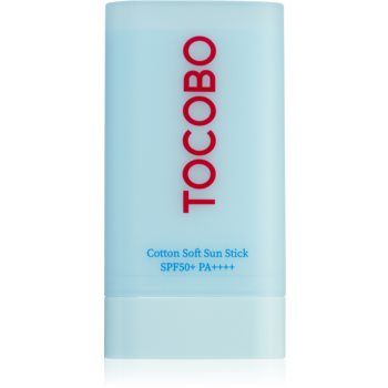 TOCOBO Cotton Soft Sun Stick stick hidratant protector cu efect matifiant