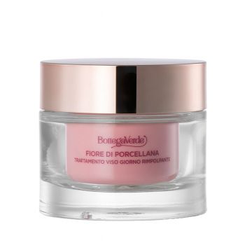 Tratament  de zi, antirid, pentru tenul matur, ceramide vegetale, colagen vegetal si floare de portelan