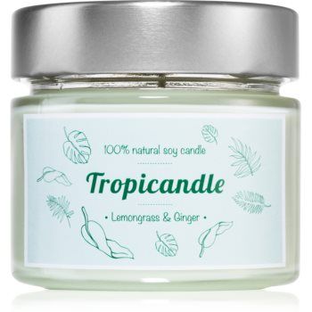 Tropicandle Lemongrass & Ginger lumânare parfumată