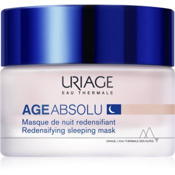 Uriage Age Absolu Redensifying Sleeping Mask mască de noapte pentru reînnoirea pielii împotriva îmbătrânirii pielii