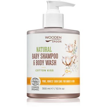 WoodenSpoon Natural Gel de dus si sampon pentru copii 2 in 1