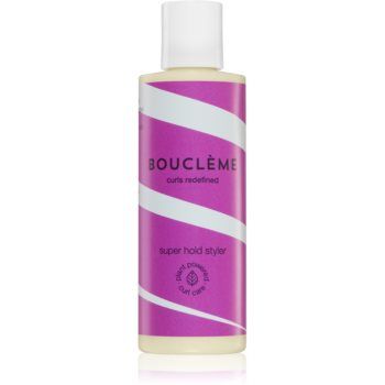 Bouclème Curl Super Hold Styler gel de par pentru fermitate pentru par ondulat si cret