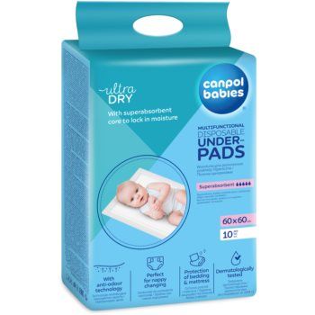 canpol babies Multifunctional Underpads suport pentru schimbat scutecele de unică folosință