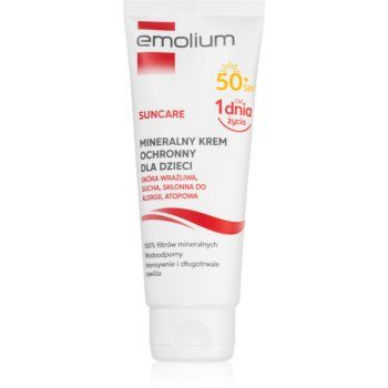 Emolium Sun Care crema de fata cu minerale pentru protectie pentru copii de firma originala
