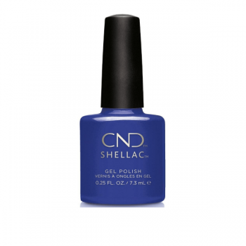 Lac de unghii semipermanent CND Shellac Blue Eyeshadow 7.3ml la reducere