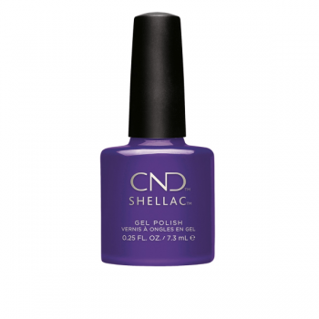 Lac de unghii semipermanent UV CND Shellac Video Violet 7.3ml de firma original