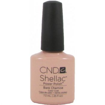 Lac unghii CND Uv Shellac Bare Chemise 7.3 ml