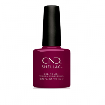 Lac unghii semipermanent CND Shellac Berry Boudoir 7.3 ml ieftin