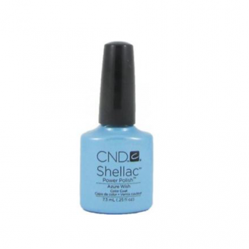 Lac unghii semipermanent CND Shellac Azure Wish 7.3ml de firma original