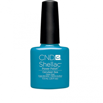 Lac unghii semipermanent CND Shellac Cerulean Sea 7.3ml ieftin