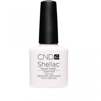 Lac unghii semipermanent CND Shellac Jumbo Cream Puff 15ml ieftin