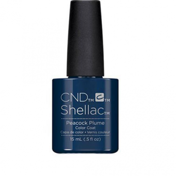 Lac unghii semipermanent CND Shellac Jumbo Peacock Plum 15ml