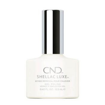 Lac unghii semipermanent CND Shellac Luxe Studio White 12.5ml
