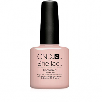 Lac unghii semipermanent CND Shellac Uncovered Nude Collection 7.3ml ieftin