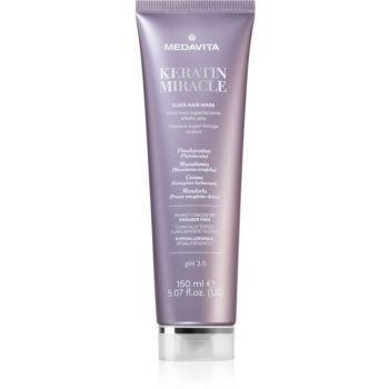 Medavita Keratin Miracle Sleek Hair Mask masca hidratanta pentru netezire