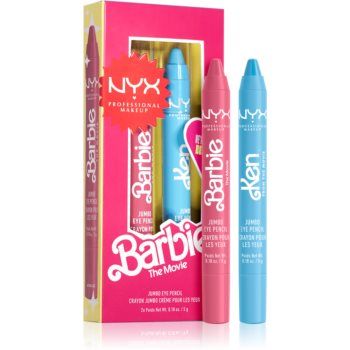 NYX Professional Makeup Barbie Jumbo Eye Kit set de creioane pentru ochi