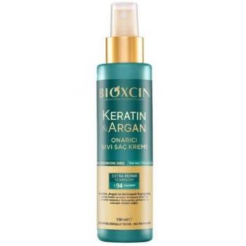Balsam leave in cu Keratina & Argan Bioxcin, 150ml