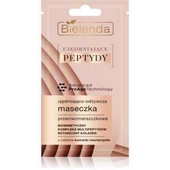 Bielenda Firming Peptides mască hrănitoare și tonifiantă