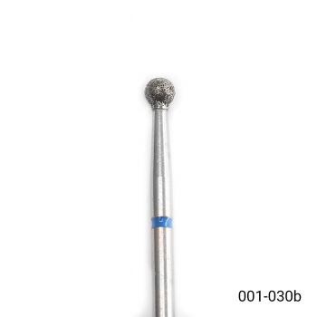 Bit (Cap) Freza Unghii pentru Cuticula, Sfera, Briu Albastru 001-030B
