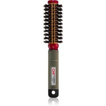 CHI Turbo Ceramic Round Boar Small Brush perie rotundă pentru păr aspru și creț