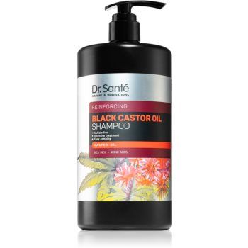Dr. Santé Black Castor Oil sampon fortifiant pentru spalare delicata ieftin